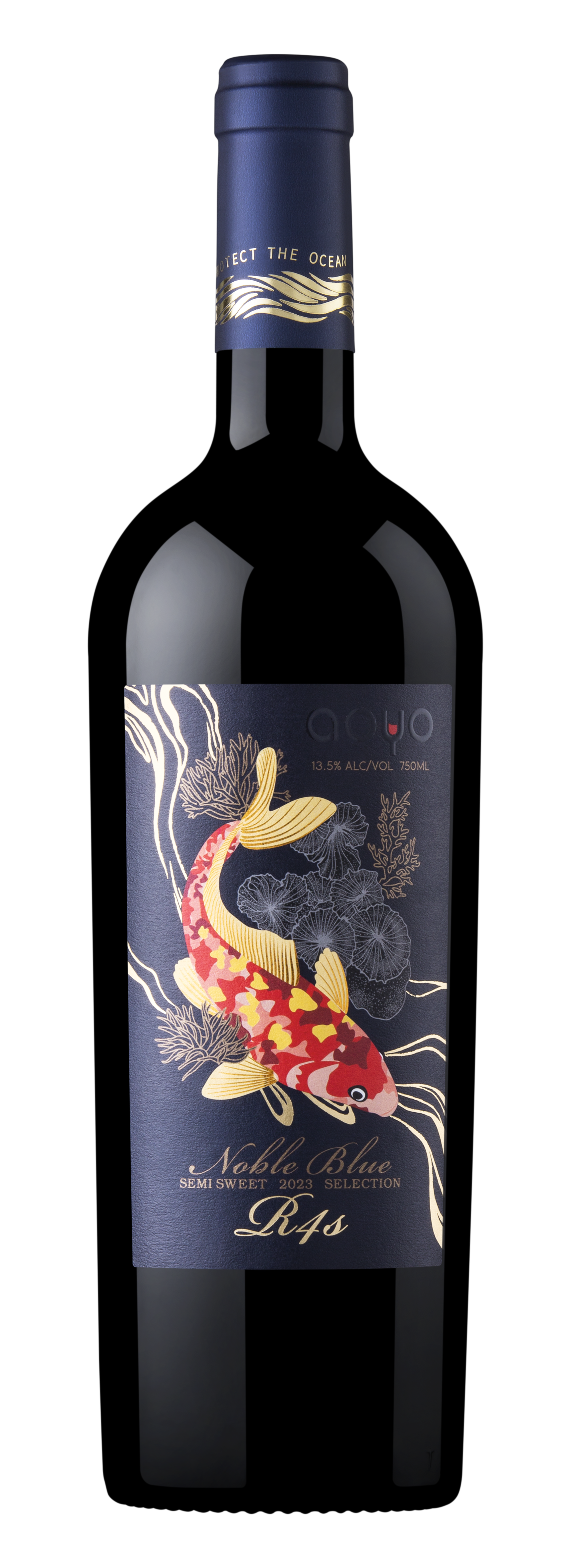 AOYO NOBLE BLUE R4S RED WINE 750ML