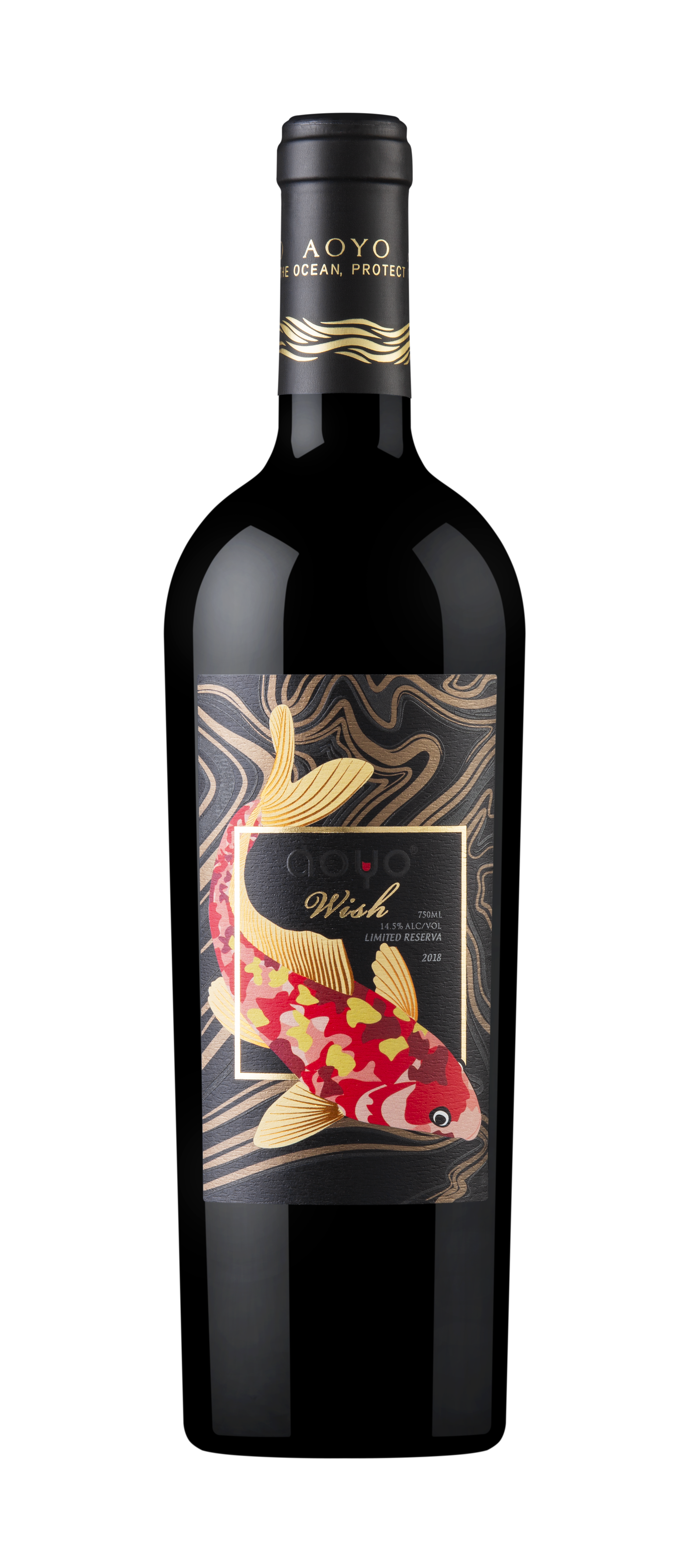 AOYO DARK GOLD R9 RED WINE 750ML