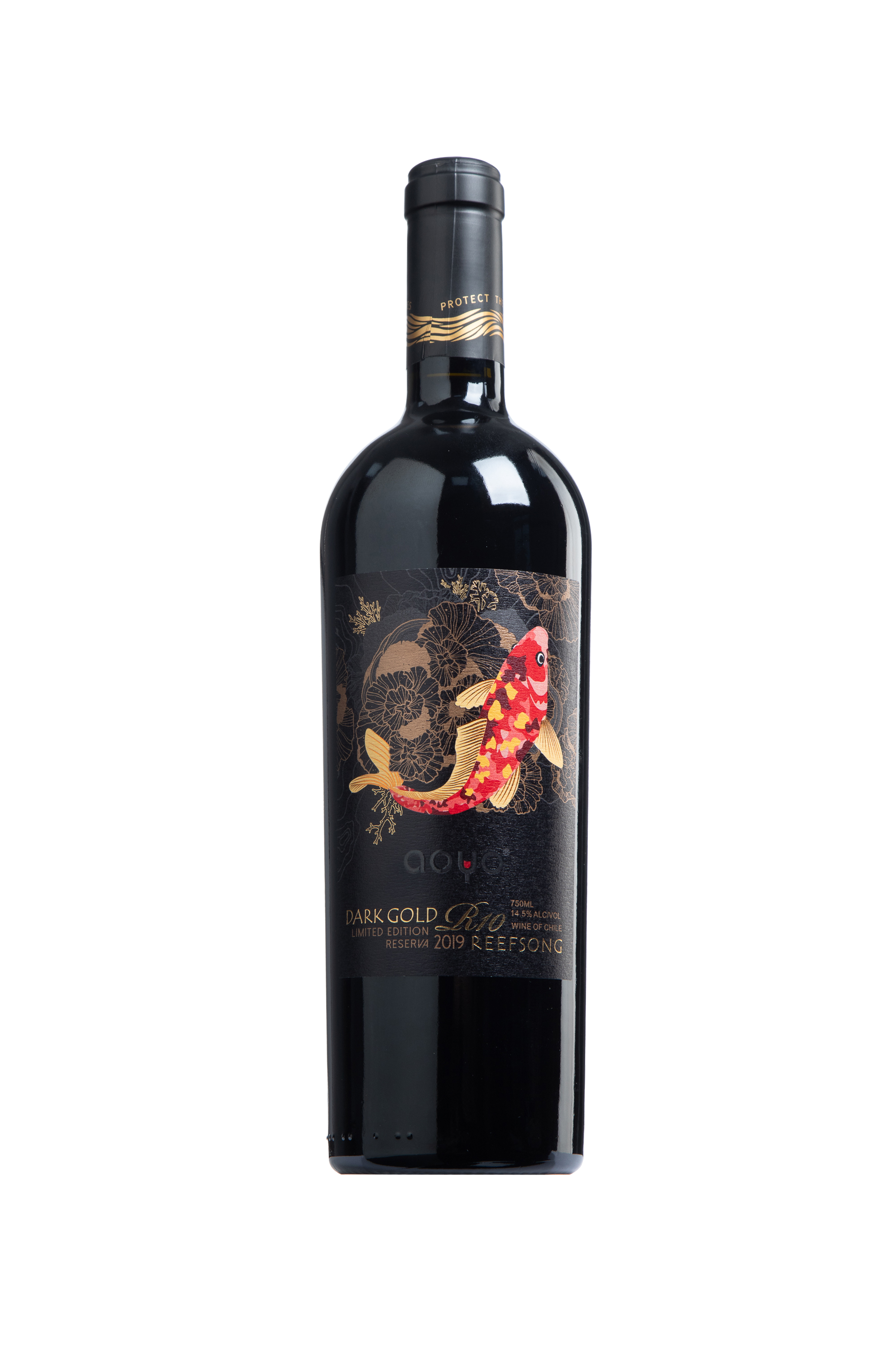 AOYO DARK GOLD R10 REEFSONG RED WINE 750ML