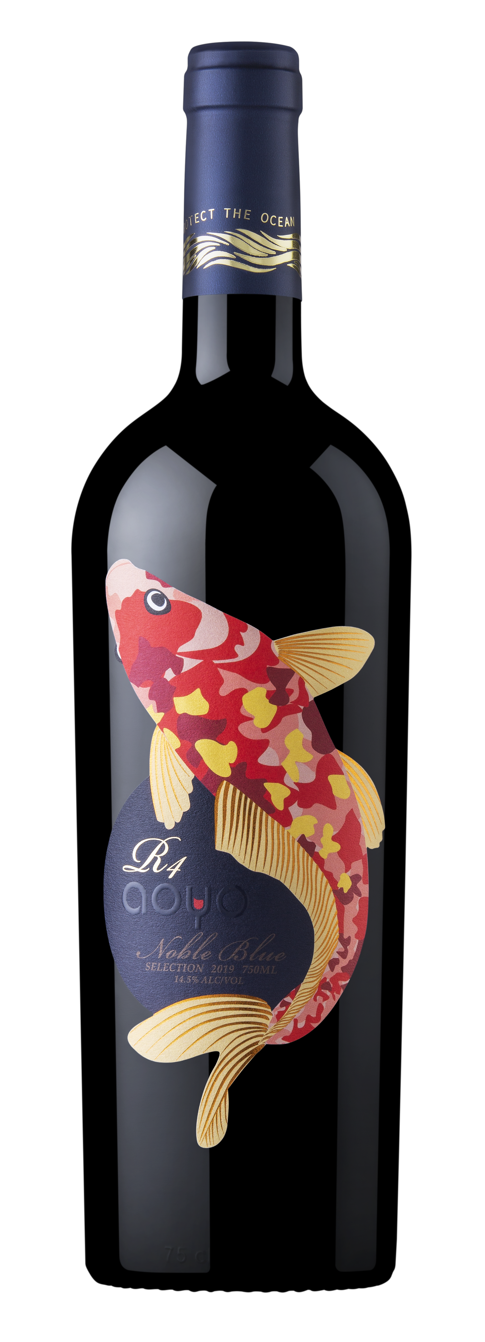 AOYO NOBLE BLUE R4 RED WINE 750ML