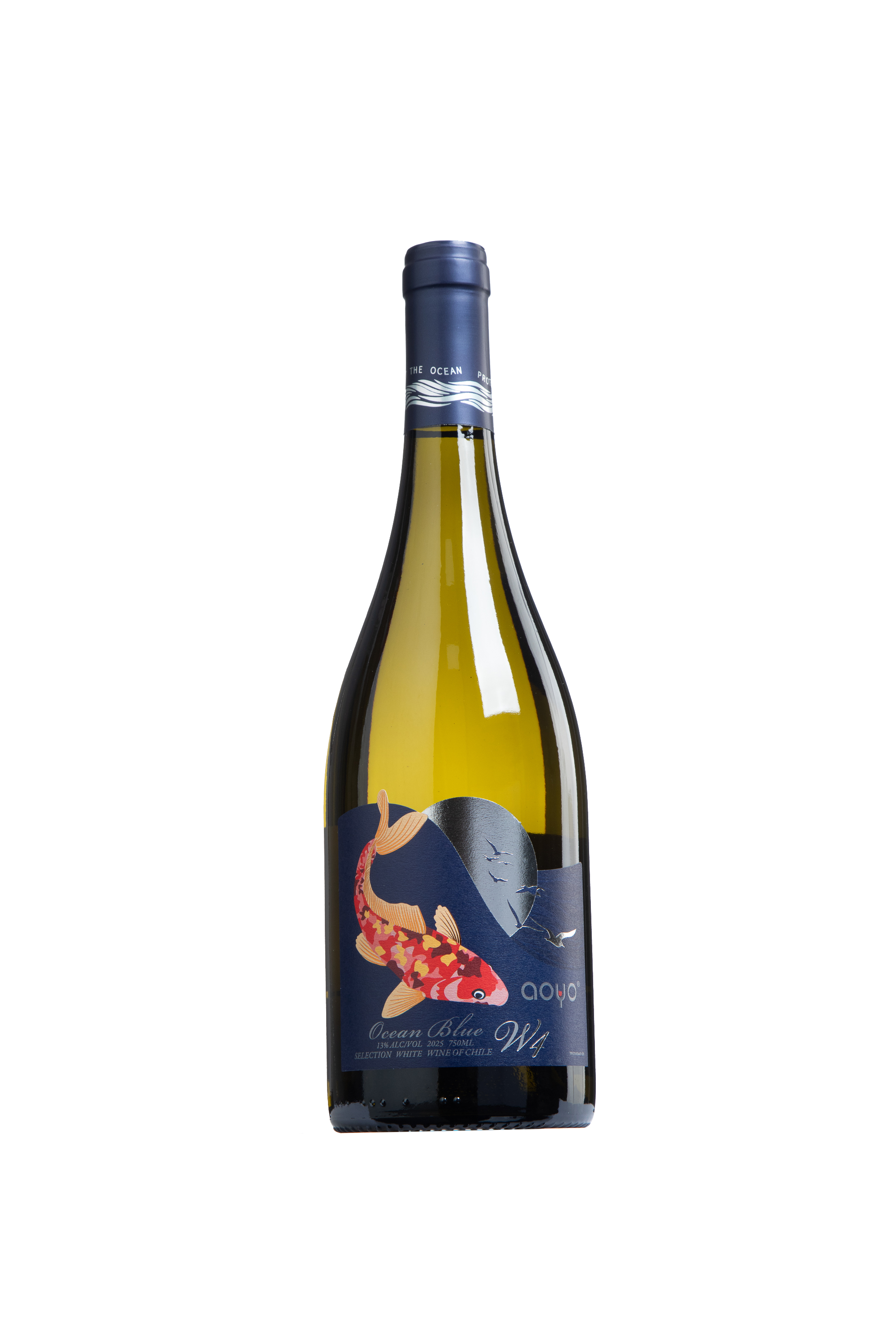 AOYO OCEAN BLUE W4 WHITE WINE 750ML