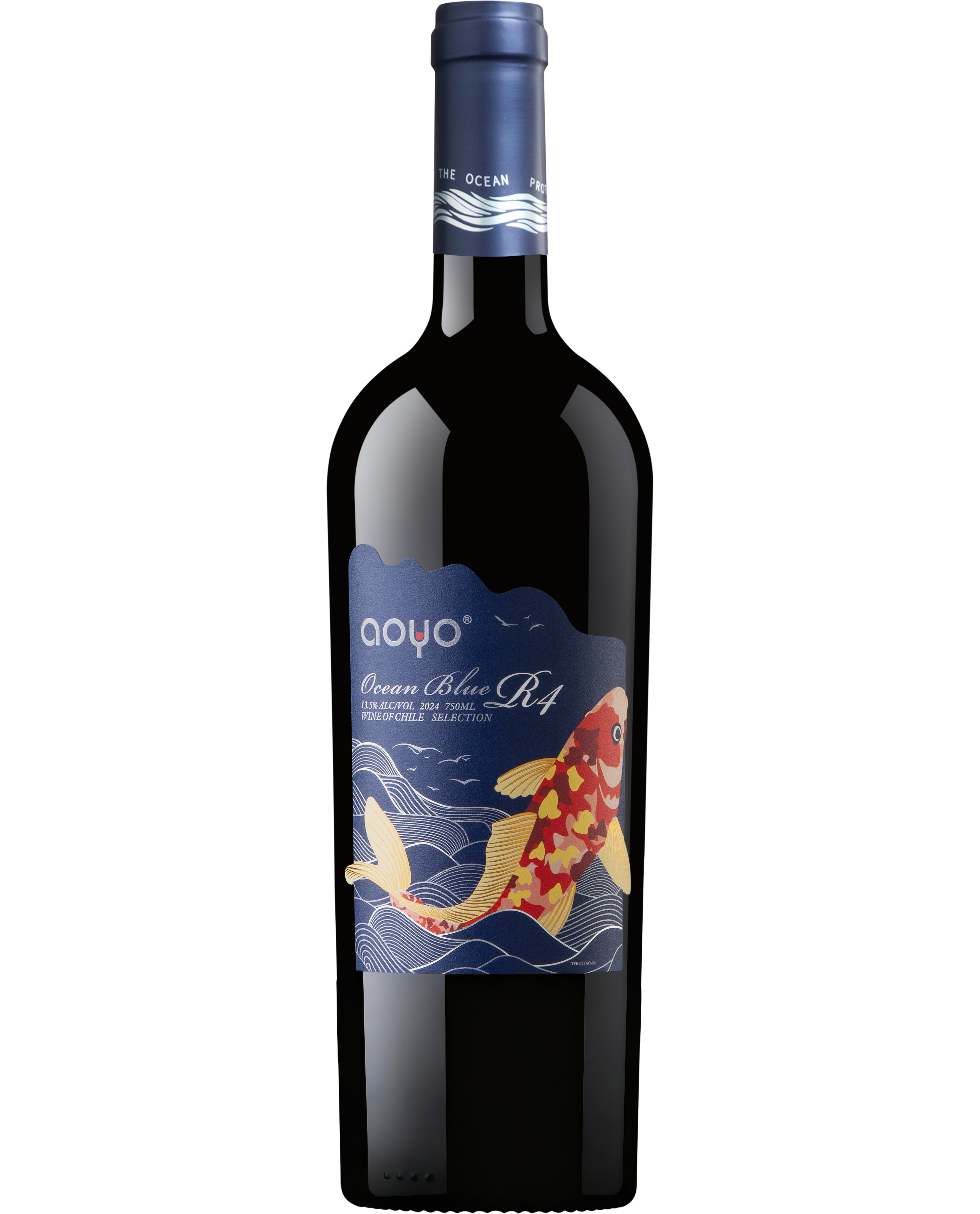 AOYO OCEAN BLUE R4 RED WINE 750ML